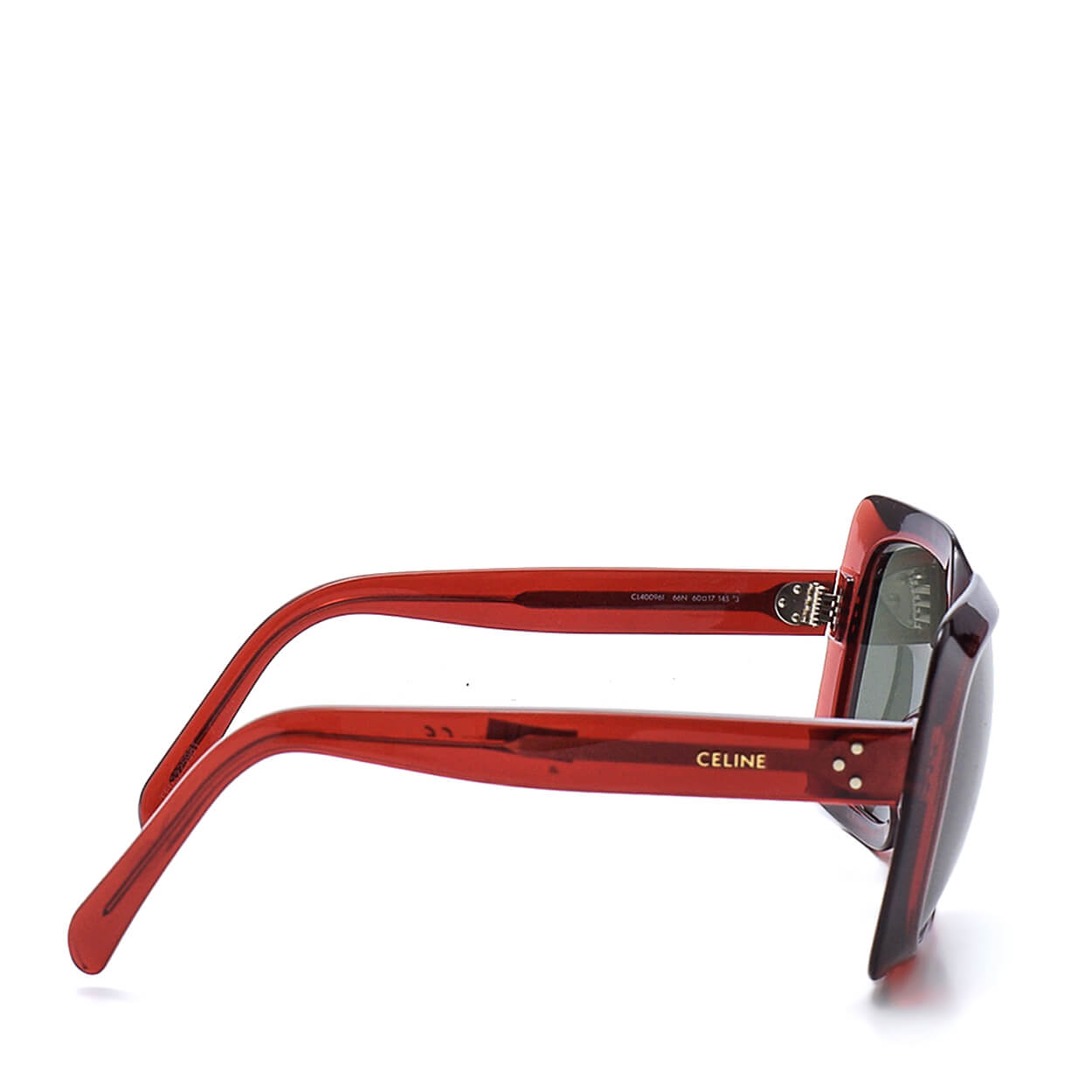 Celine - Bordeaux Acetate Vintage Sunglasses